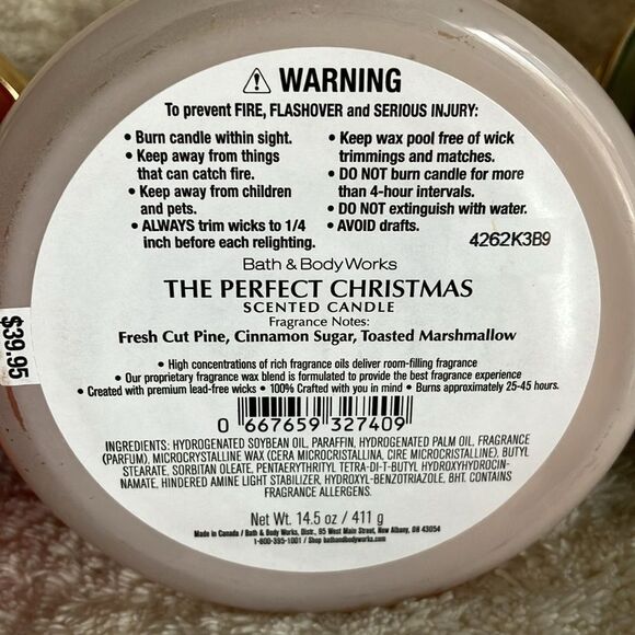 Bath and Body Works Bow Lid Candles - Picture 5 of 6